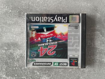 Jeu pour PS1, 24 heures du Mans, en français.