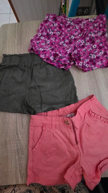 2 shorts et 1 jupe short