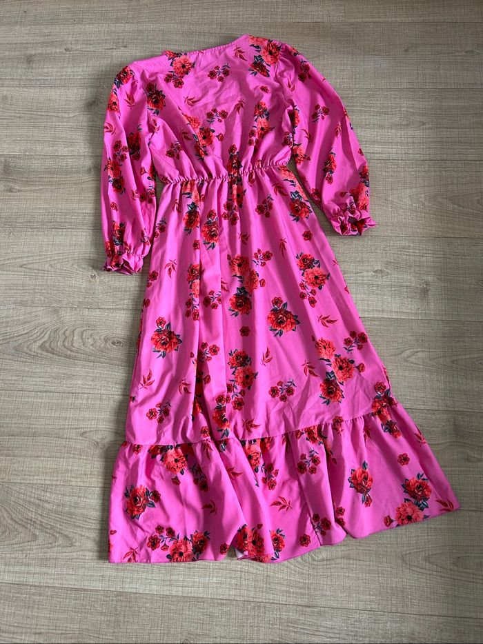 Robe longue rose neuve taille unique - photo numéro 8