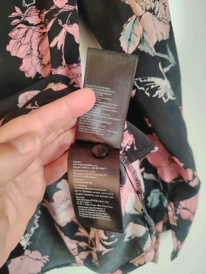 Chemise fluide fleurie - photo numéro 7