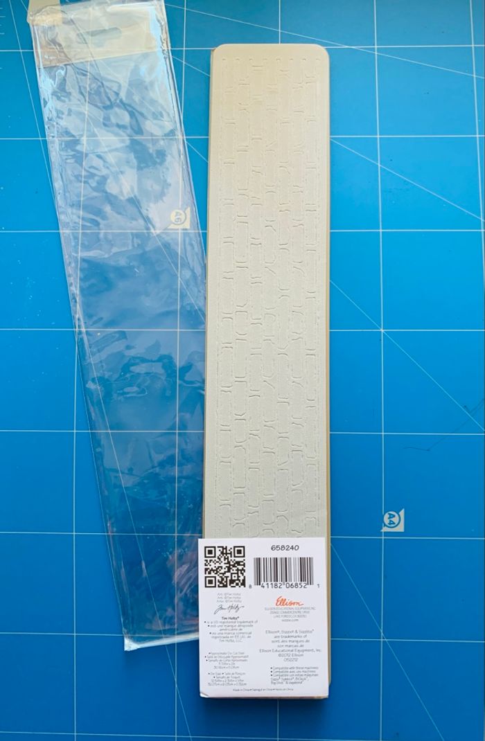 Matrice de découpe Sizzix mur de briques - photo numéro 6