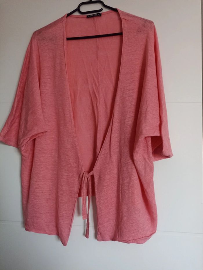 Gilet manches trois quarts