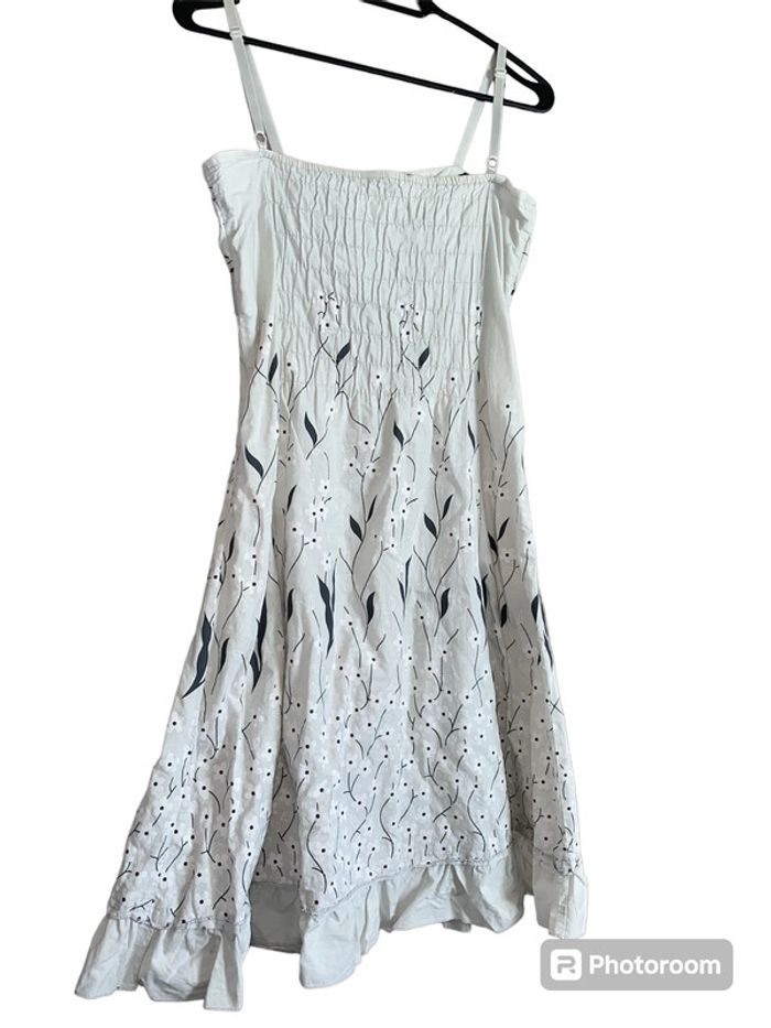 Robe fleurie T s/xs - photo numéro 3