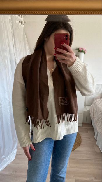 Écharpe marron chevignon