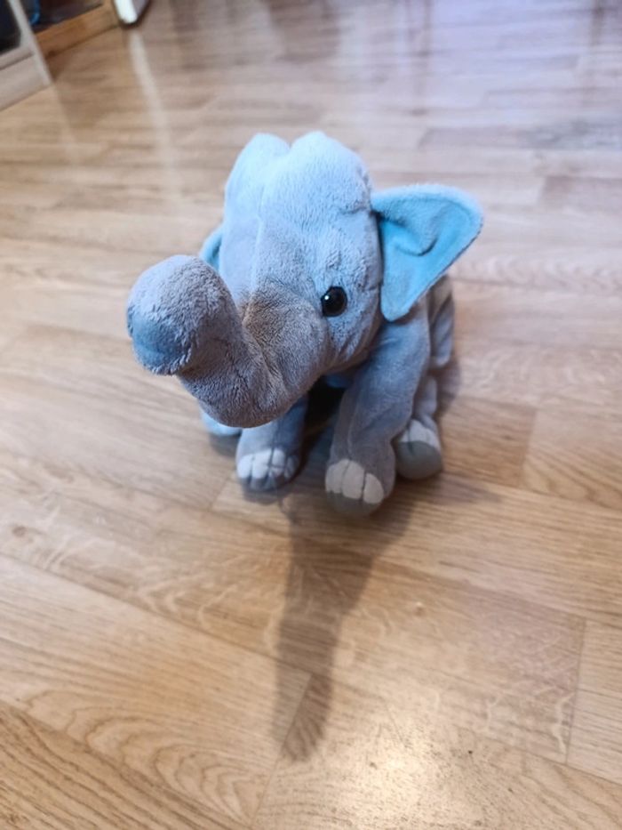 Peluche éléphant - photo numéro 3