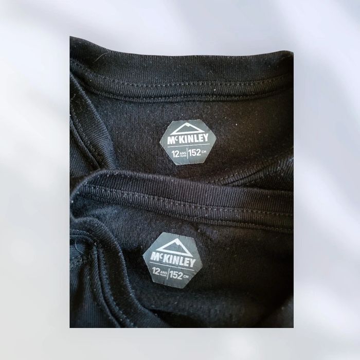 Lot de 2 tee-shirts manches longues taille 12 ans - photo numéro 3