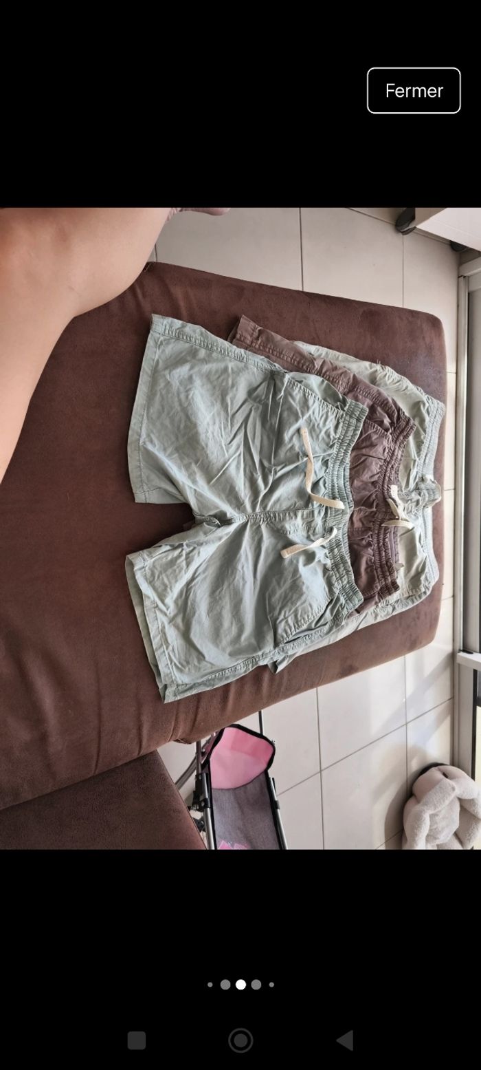 Lot de 4 shorts été homme - S - photo numéro 4