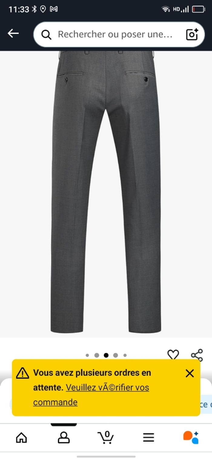 Costume gris neuf xl - photo numéro 4