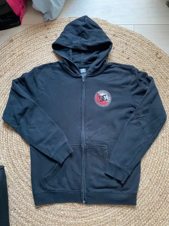 Sweat à capuche zippé DC Shoes 16 ans / XS Grand logo dans le dos