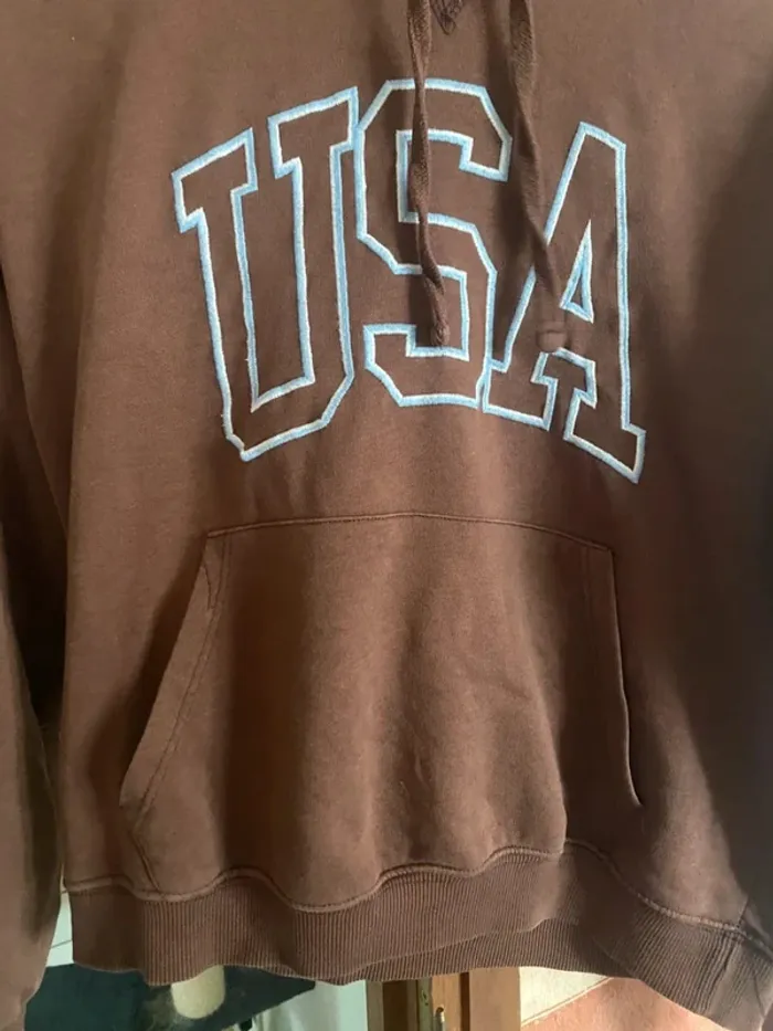 Sweat USA Jennyfer femme – Taille 36 – Style casual & comfy 🇺🇸 - photo numéro 3