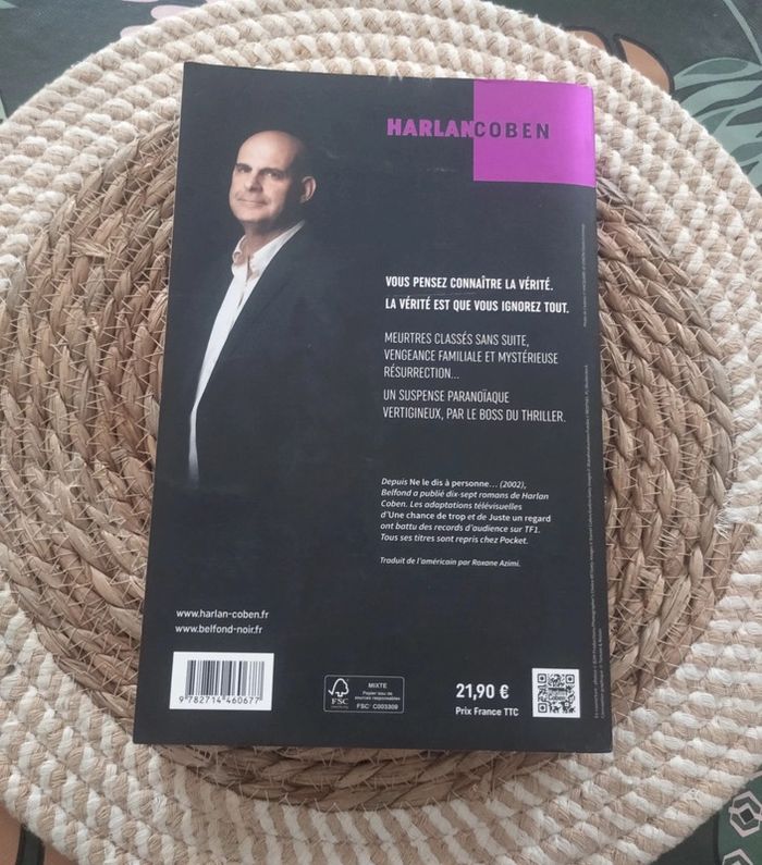 Livre Double piège Harlan Coben - photo numéro 2