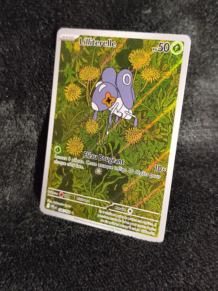 Carte Pokémon Lilliterelle 096/094 - photo numéro 2