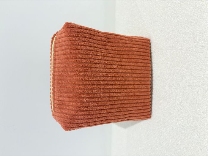 Trousse de toilette couleur Ocre doublure fleurie - photo numéro 8