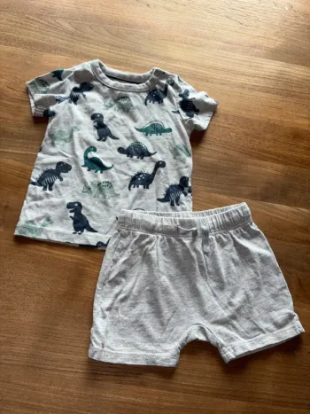 Short/ tee shirt 12/18 mois