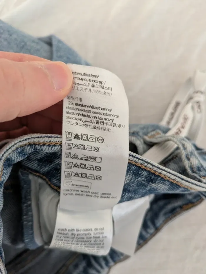 Jean Calvin Klein - W26 34- High Rise Skinny Ankle - Bleu Délavé - photo numéro 5