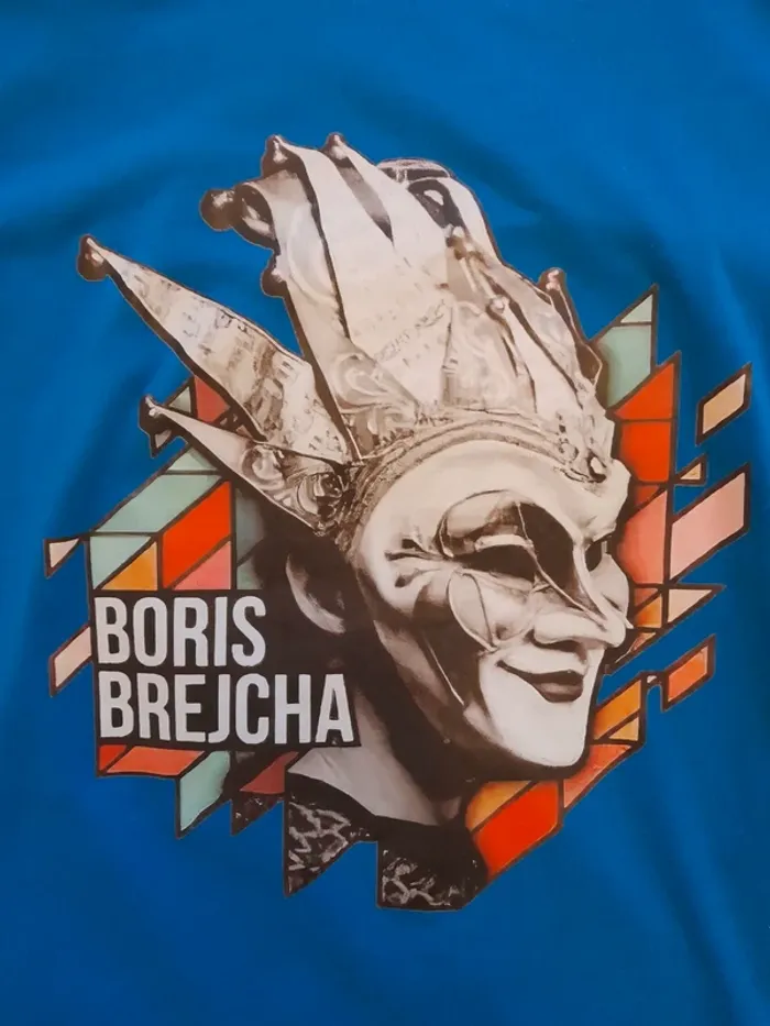 Tee shirt bleu - Boris Brejcha - photo numéro 3