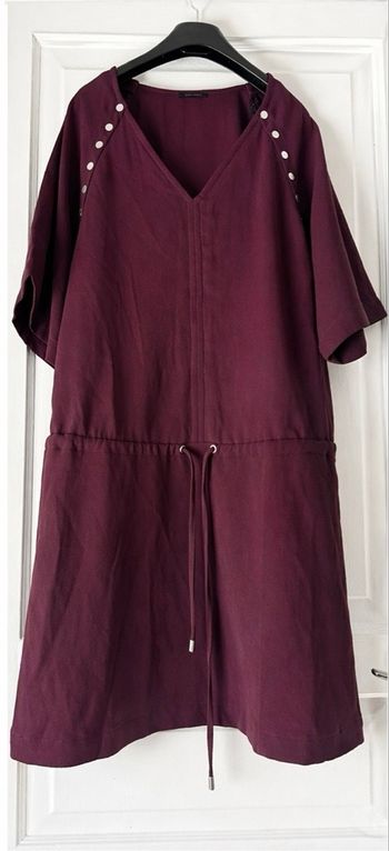 Robe IKKS bordeaux – Neuve avec étiquette