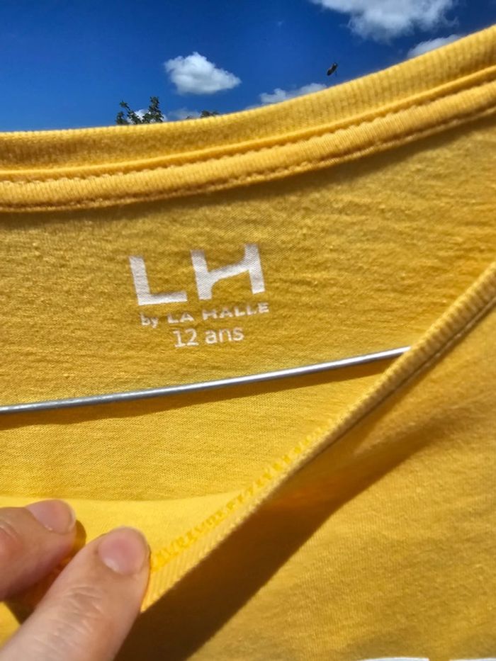 TEE shirt manches longues fille 12 ans lH - photo numéro 4