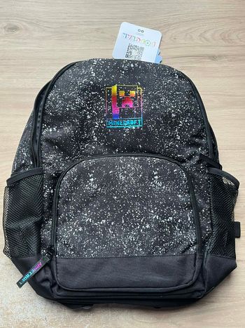 Cartable Sac a dos Minecraft noir
Neuf avec étiquette