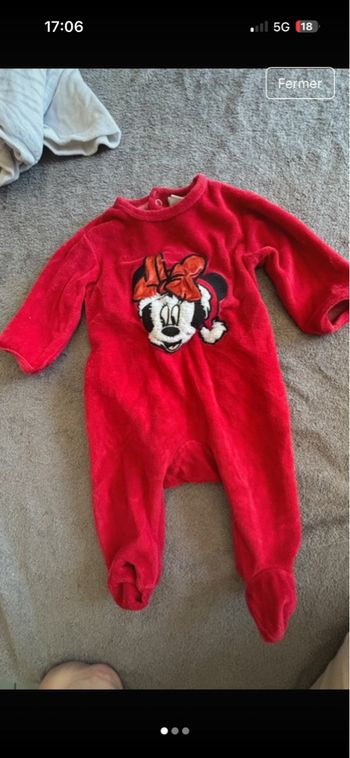 Pyjamas une pièces Minnie 