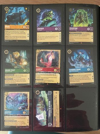 Cartes Lorcana Rares chapitre 10