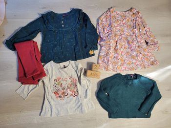 Ensemble biche forêt enchantée 2 ans