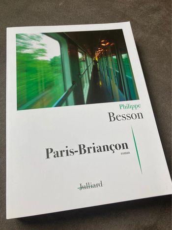 Livre « Paris Briançon » de Philippe Besson
