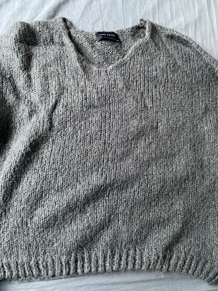 Pull col V fille Teddy Smith