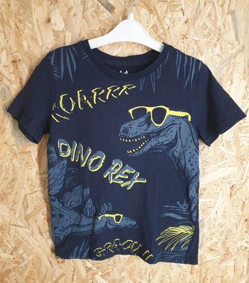 Tee-shirt dinosaure T-Rex 6 ans