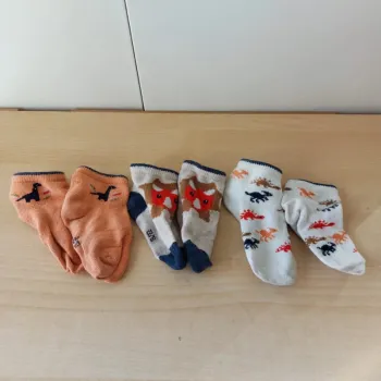 3 paires de chaussettes été Obaibi