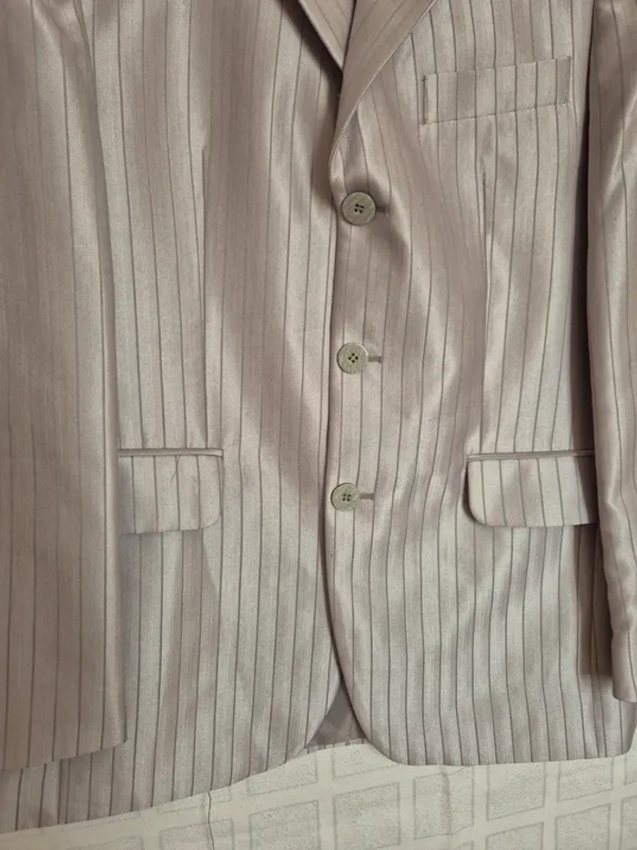 Veste ou blazer gris argent taille 42 - photo numéro 3