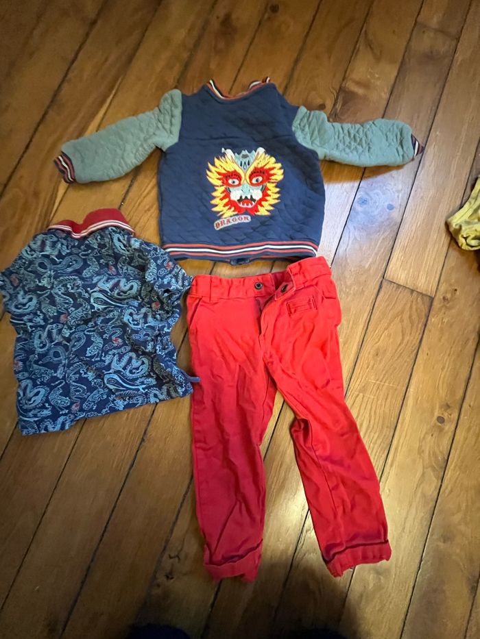 Ensemble sergent major 2 ans