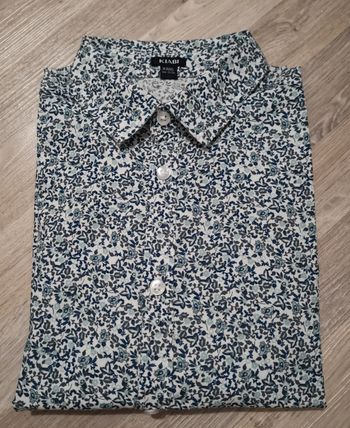 Superbe chemise fleurie ML garçon 8 ans Kiabi