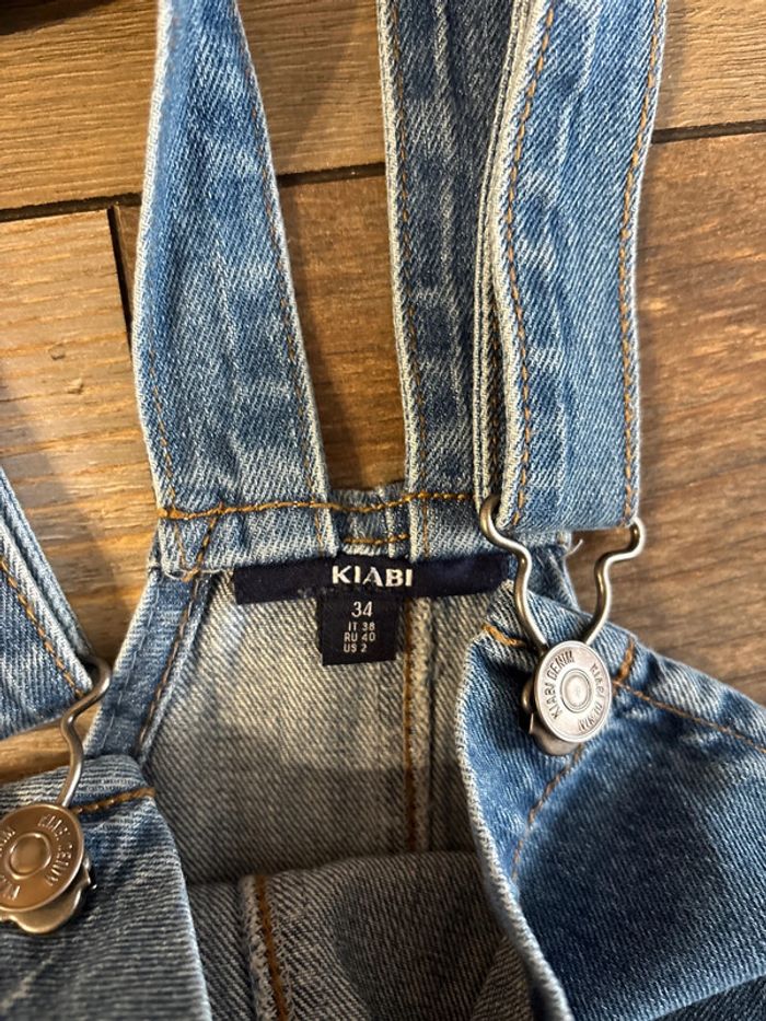 Robe en jean à bretelles - photo numéro 4
