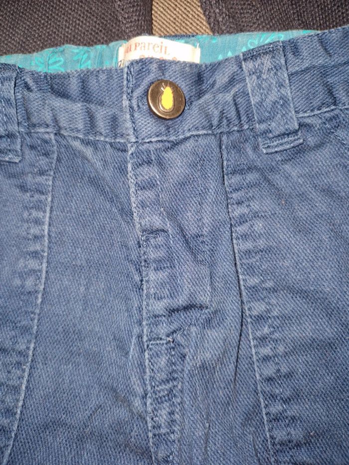 Lot de 2 pantalon garcon bleu - photo numéro 3