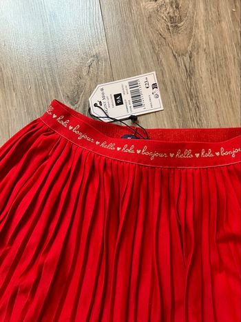 Jupe plissée de Noël