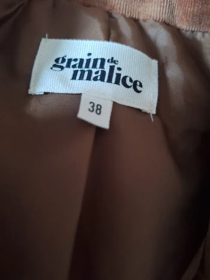 Veste grain de malice - photo numéro 3