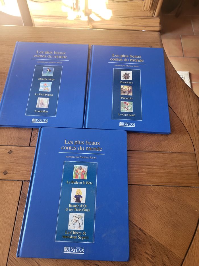 3 livres édition atlas