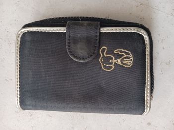 porte feuille et porte monnaie noir Mixte