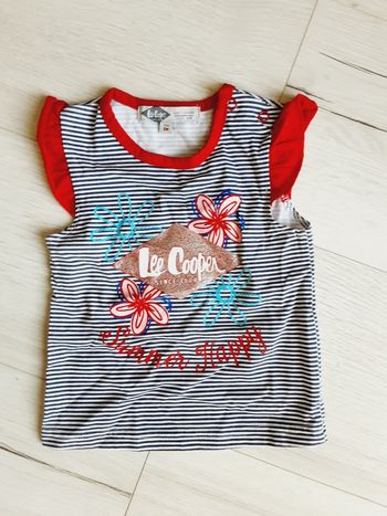 Vêtement bébé fille tee-shirt débardeur Lee Copper 6 mois