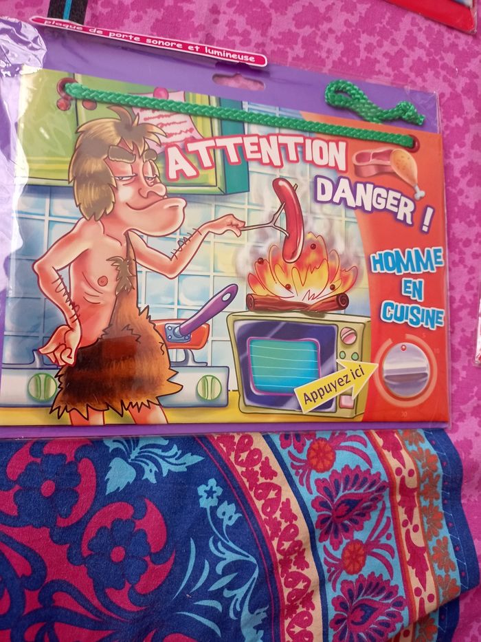 Plaque de porte sonore et lumineuse neuve - photo numéro 3