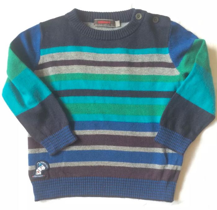Pull tricot hiver taille 3 ans catimini comme neuf