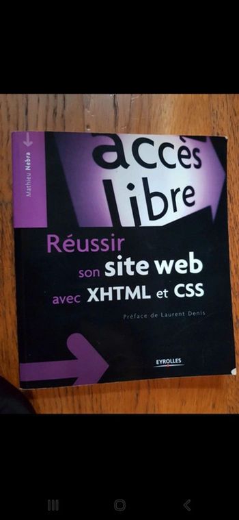 Livre comment réussir son site web