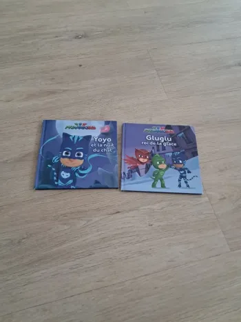 Lot de 2 livres pyjamasques