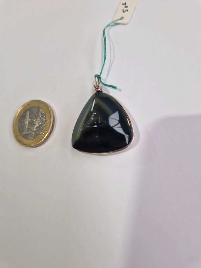 Pendentif obsidienne arc en ciel suprême oeil - photo numéro 4