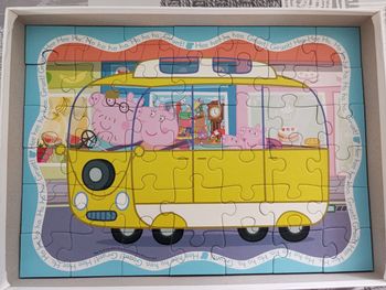 4 puzzles Peppa pig