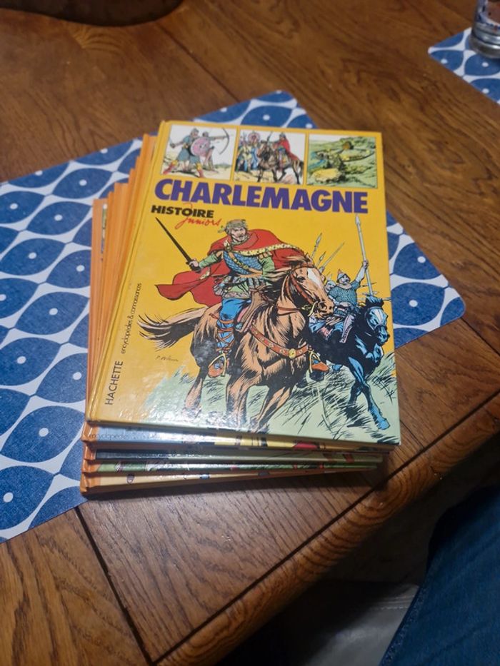 Lot de 8 livres vintage Histoire juniors - photo numéro 2