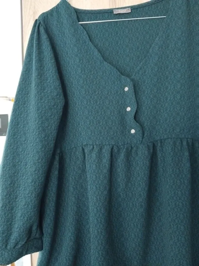 Blouse Formul verte - photo numéro 2