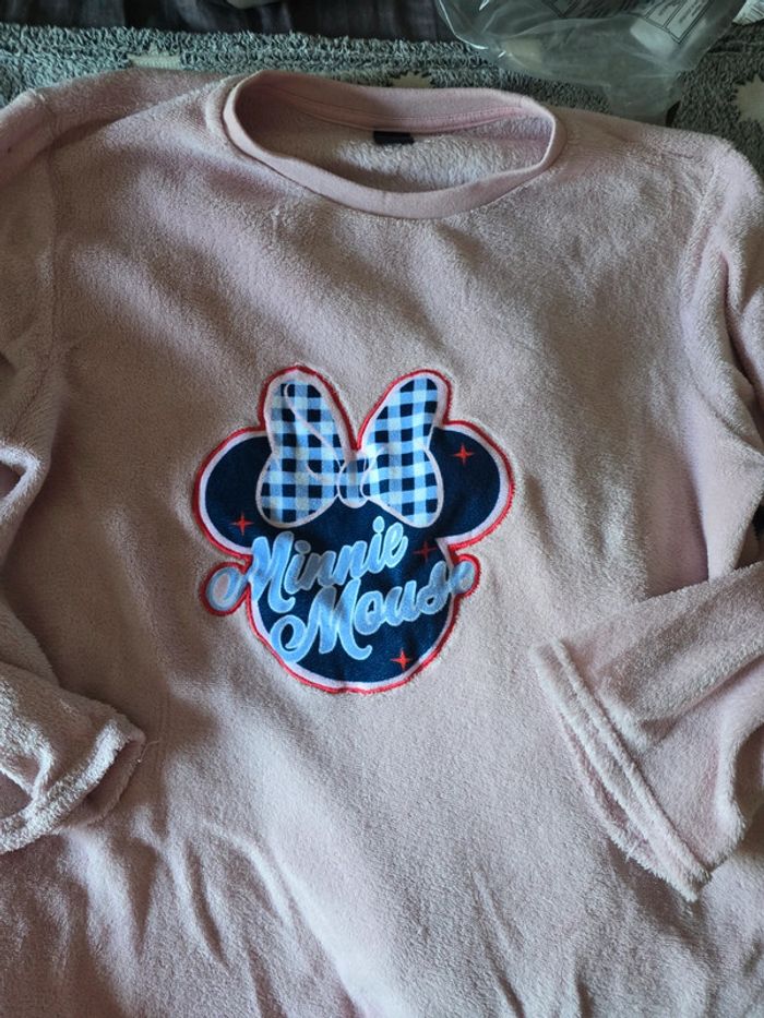 Pyjama Minnie polaire taille L - photo numéro 4