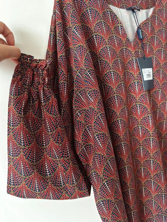 Jolie blouse Thalassa taille 6 neuve - photo numéro 2
